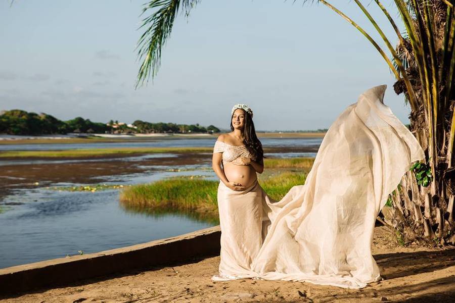 Gestante de Ensaio Gestante