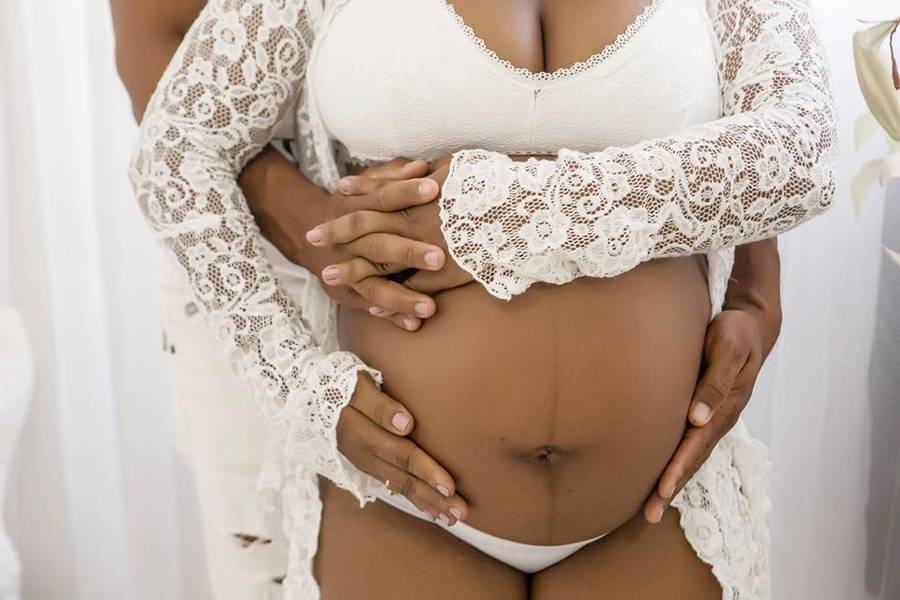 Gestante de Ensaio Gestante - Studio