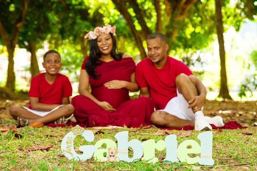 Gestante de Ensaio Gestante