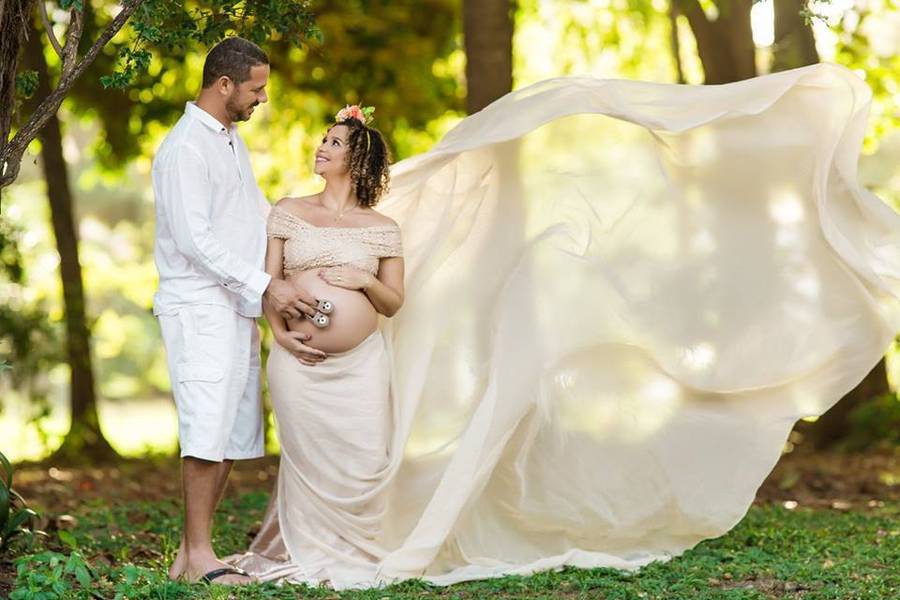 Gestante de Ensaio Gestante