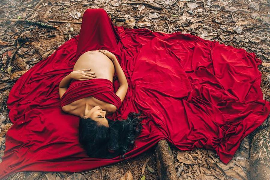 Gestante de Ensaio Gestante