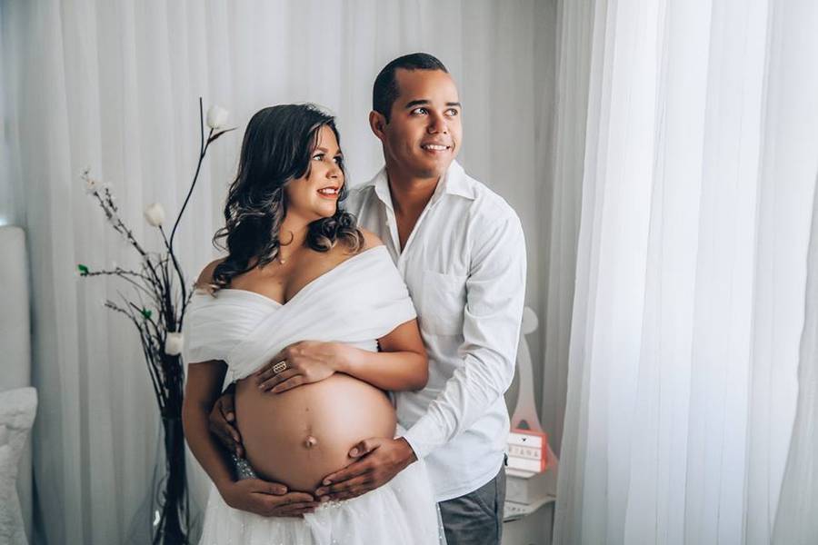 Gestante de Ensaio Gestante - Studio