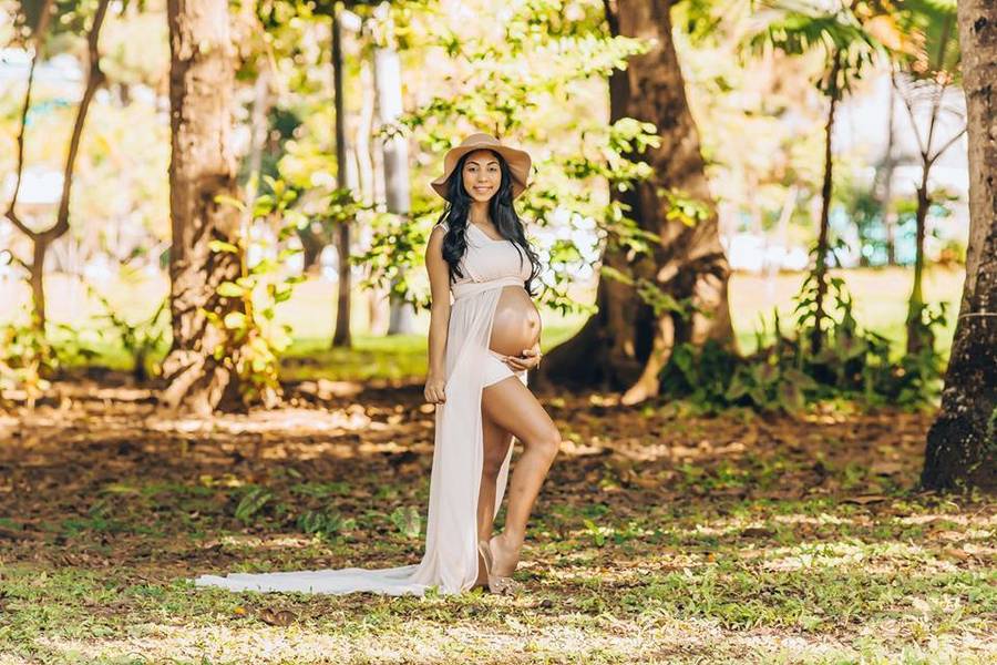 Gestante de Ensaio Gestante