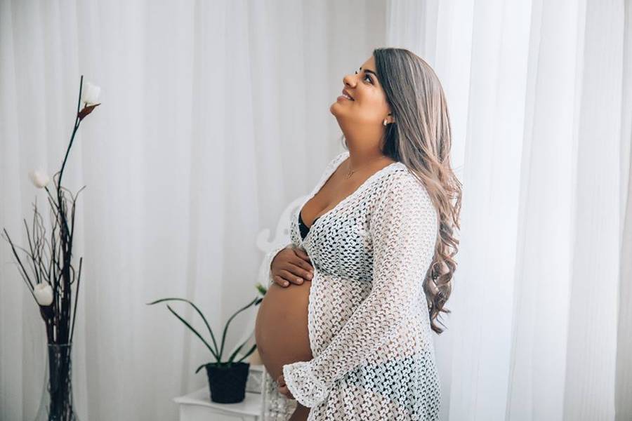 Gestante de Ensaio Gestante