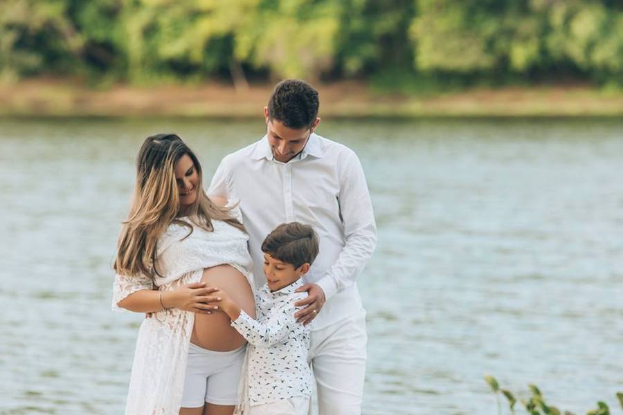 Gestante de Ensaio Gestante