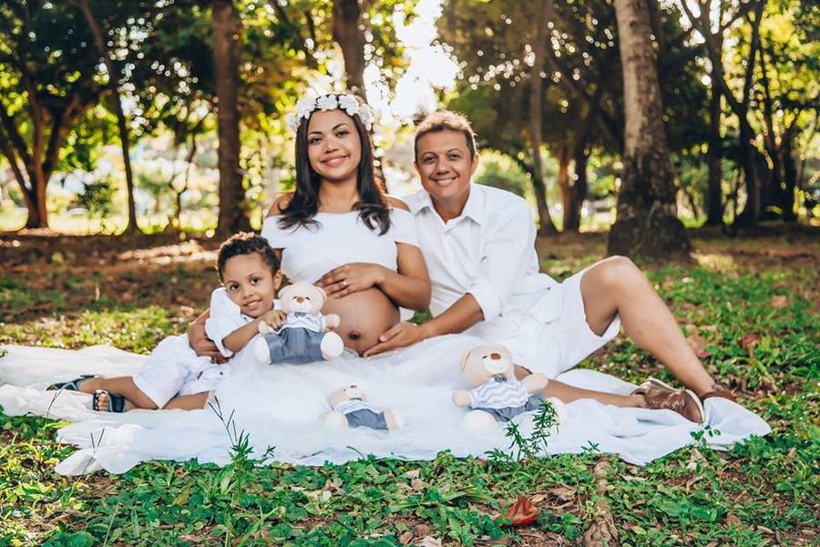 Gestante de Ensaio Gestante