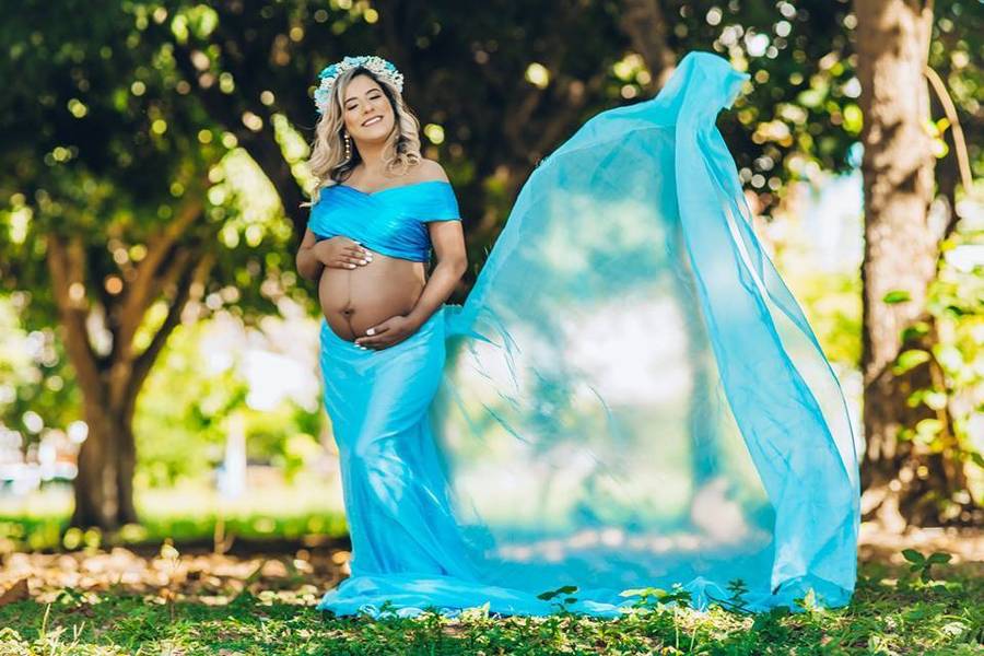 Gestante de Ensaio Gestante