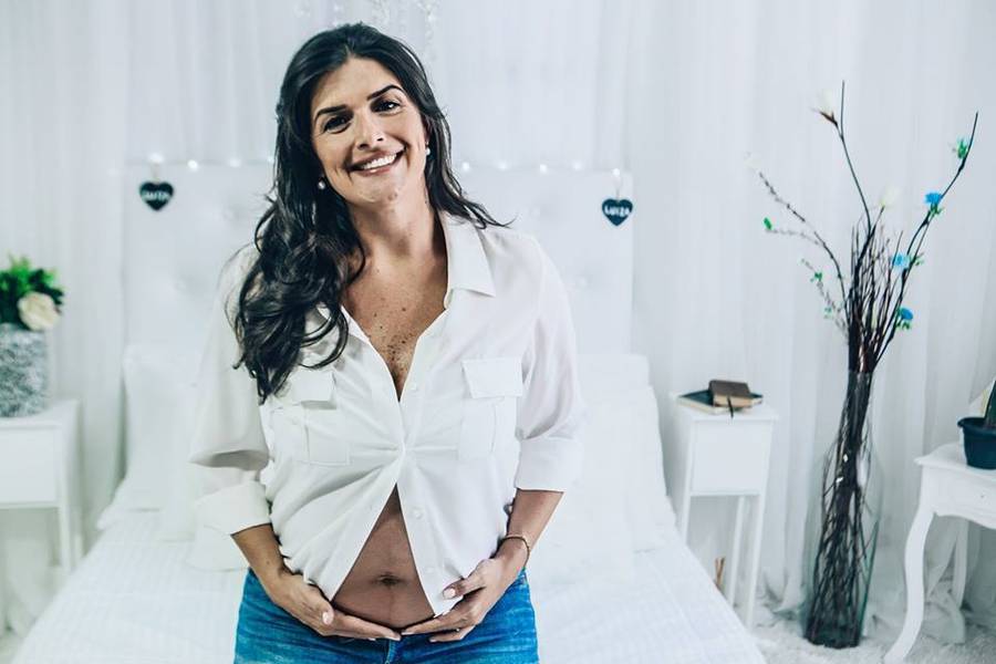 Gestante de Ensaio Gestante