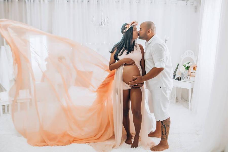 Gestante de Ensaio Gestante - Studio