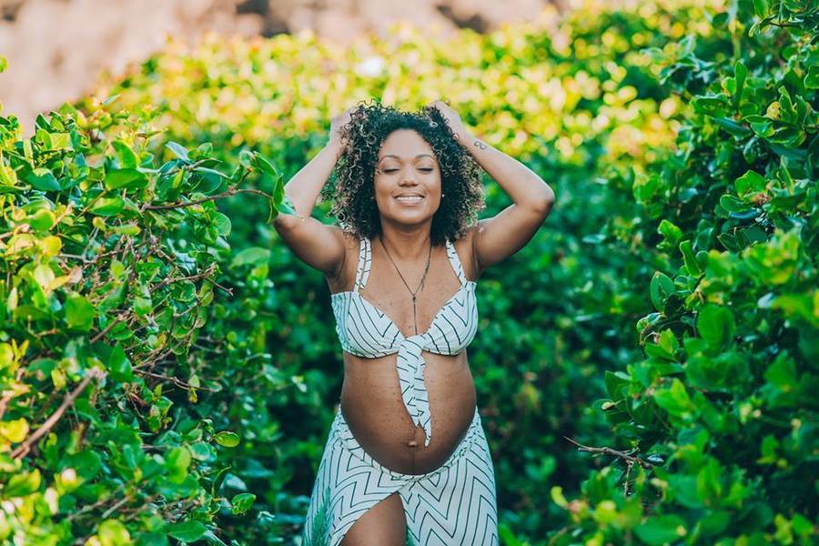 Gestante de Ensaio Gestante