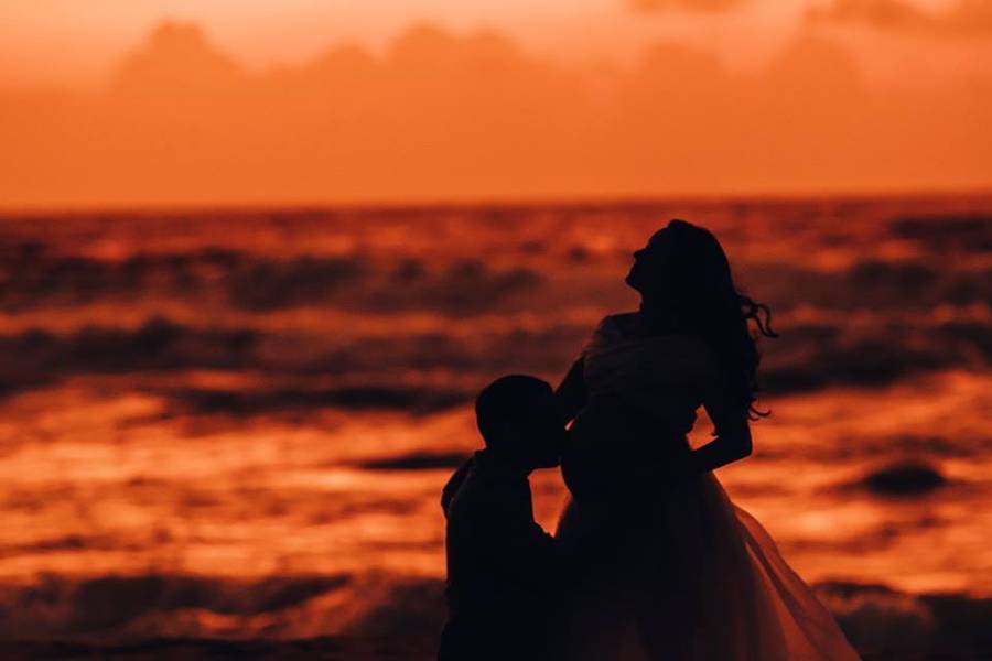 Gestante de Ensaio Gestante - Externo 