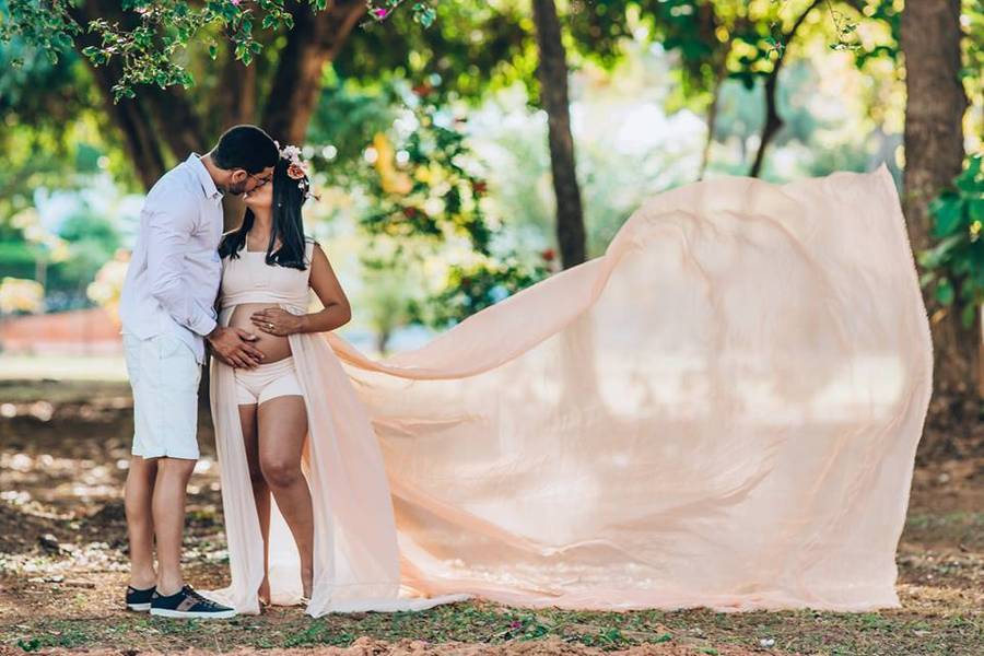 Gestante de Ensaio Gestante