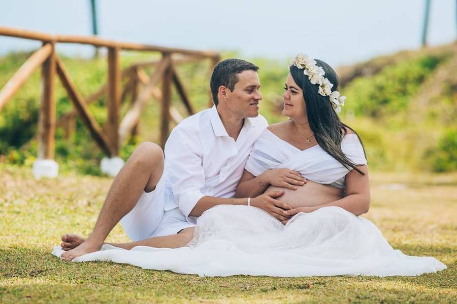 Gestante de Ensaio Gestante