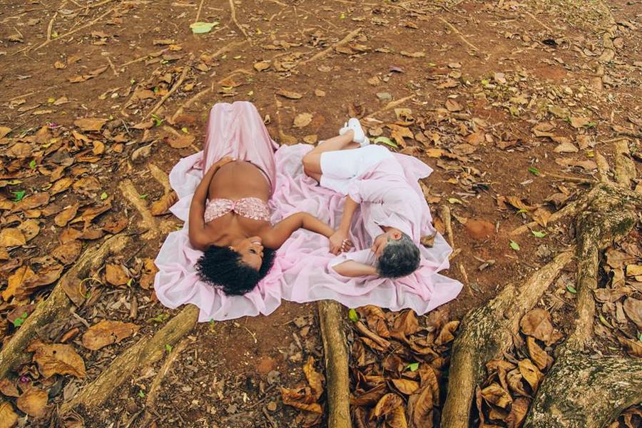 Gestante de Ensaio Gestante