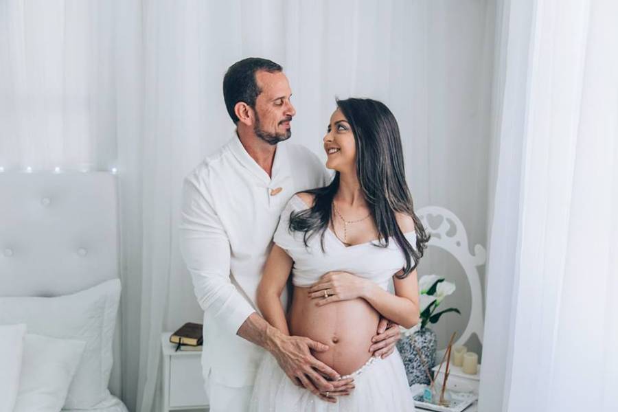 Gestante de Ensaio Gestante