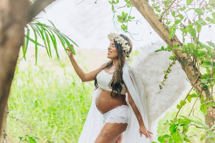 Gestante de Ensaio Gestante