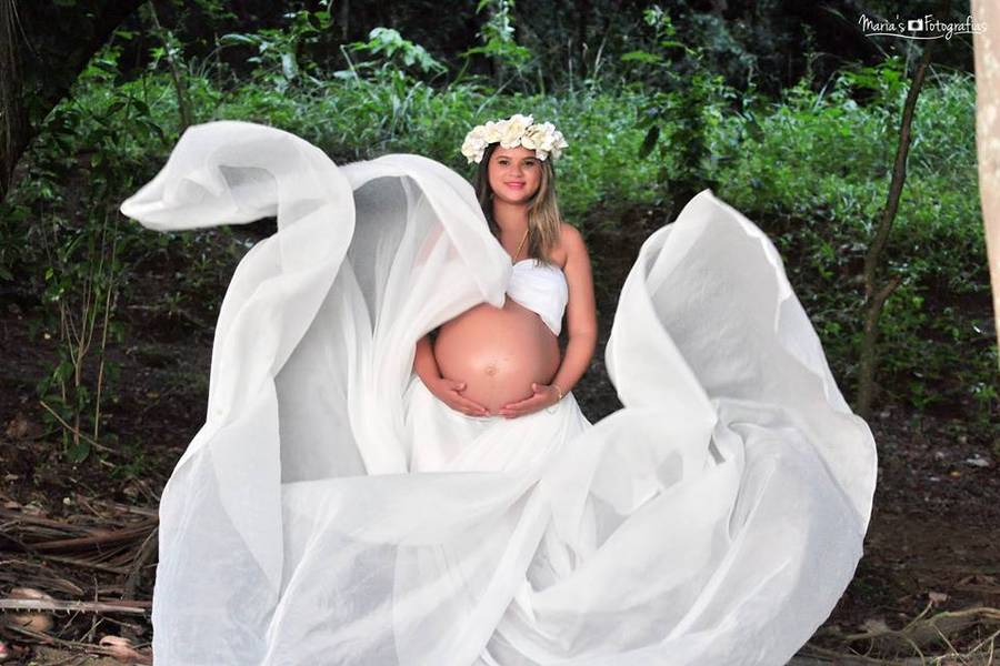 Gestante de Ensaio Gestante