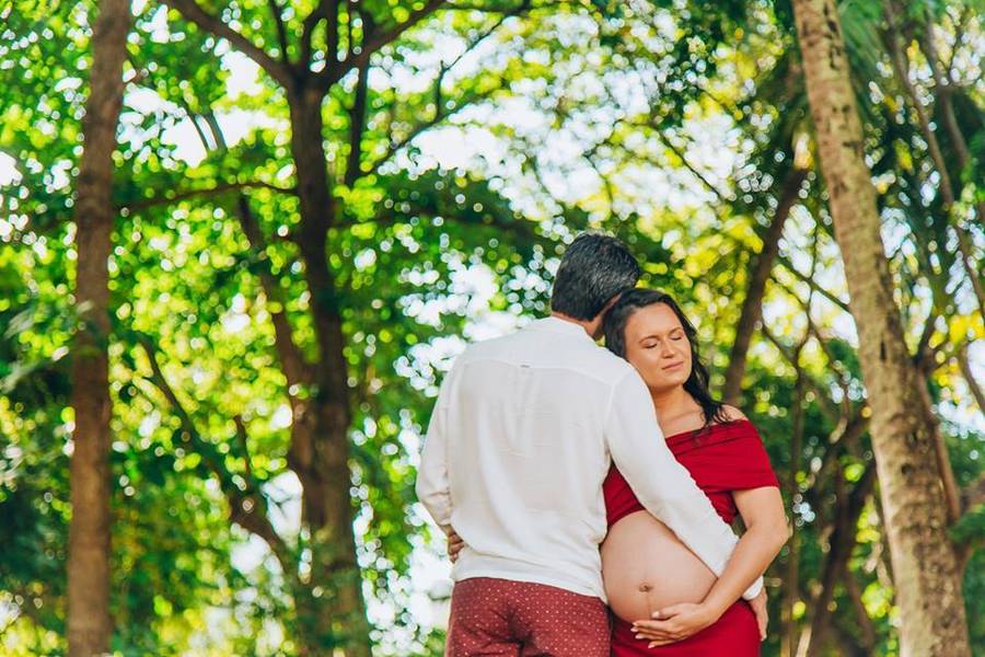 Gestante de Ensaio Gestante