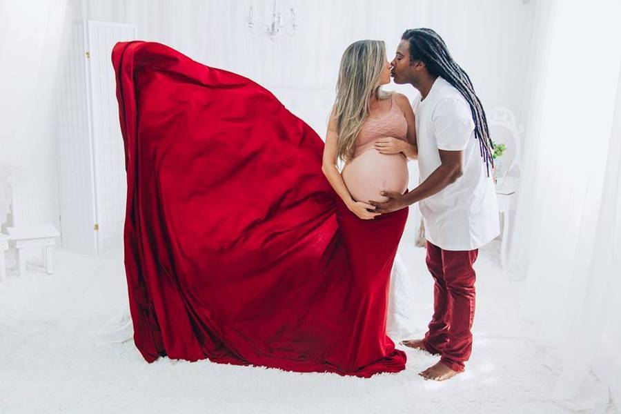 Gestante de Ensaio Gestante - Studio