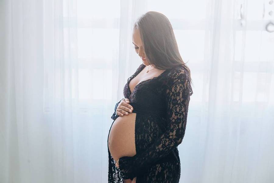 Gestante de Ensaio Gestante - Studio