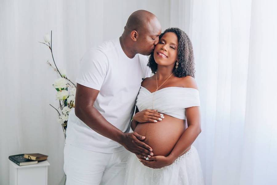 Gestante de Ensaio Gestante