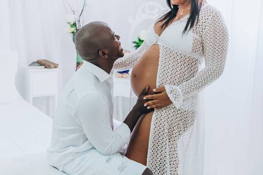 Gestante de Ensaio Gestante