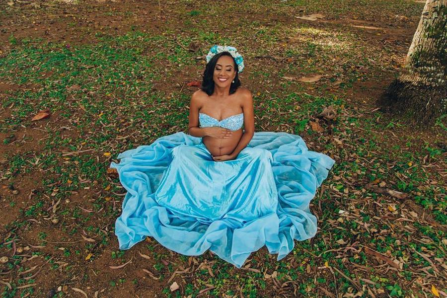 Gestante de Ensaio Gestante