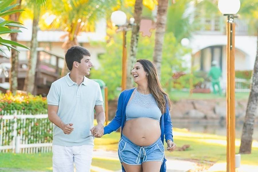 Gestante de Ensaio Gestante