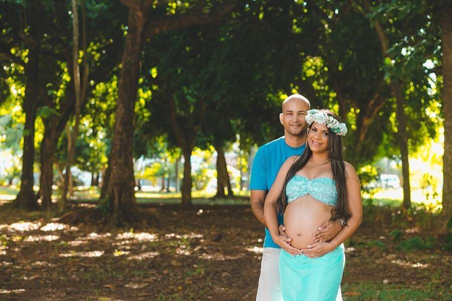 Gestante de Ensaio Gestante