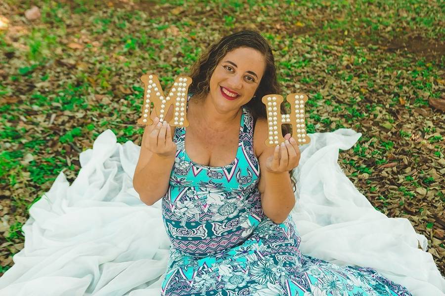 Gestante de Ensaio Gestante - Externo