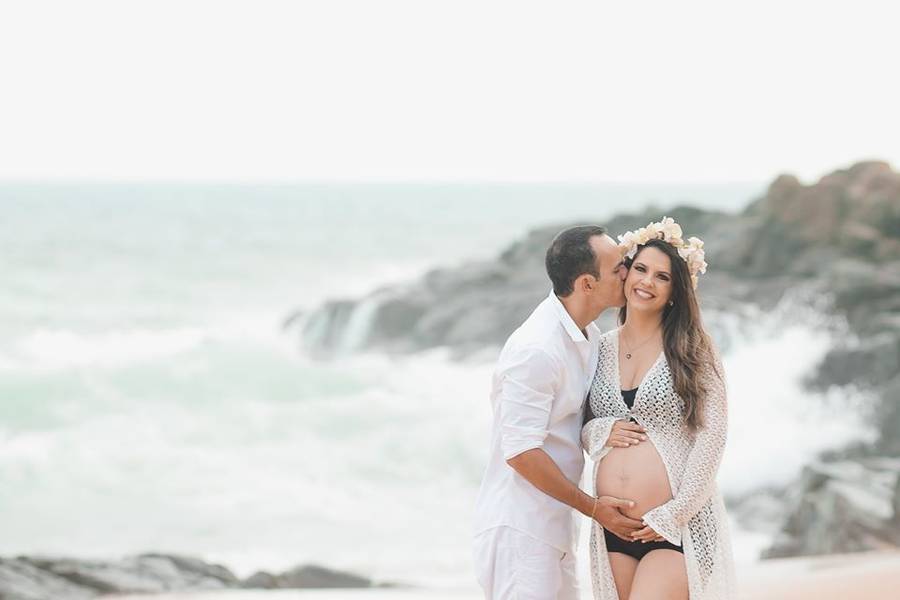 Gestante de Ensaio Gestante