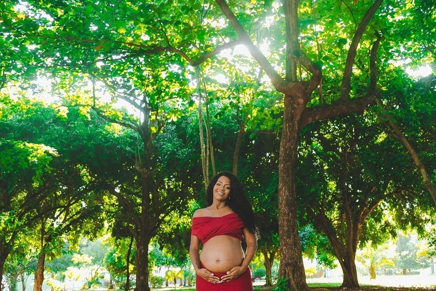 Gestante de Ensaio Gestante