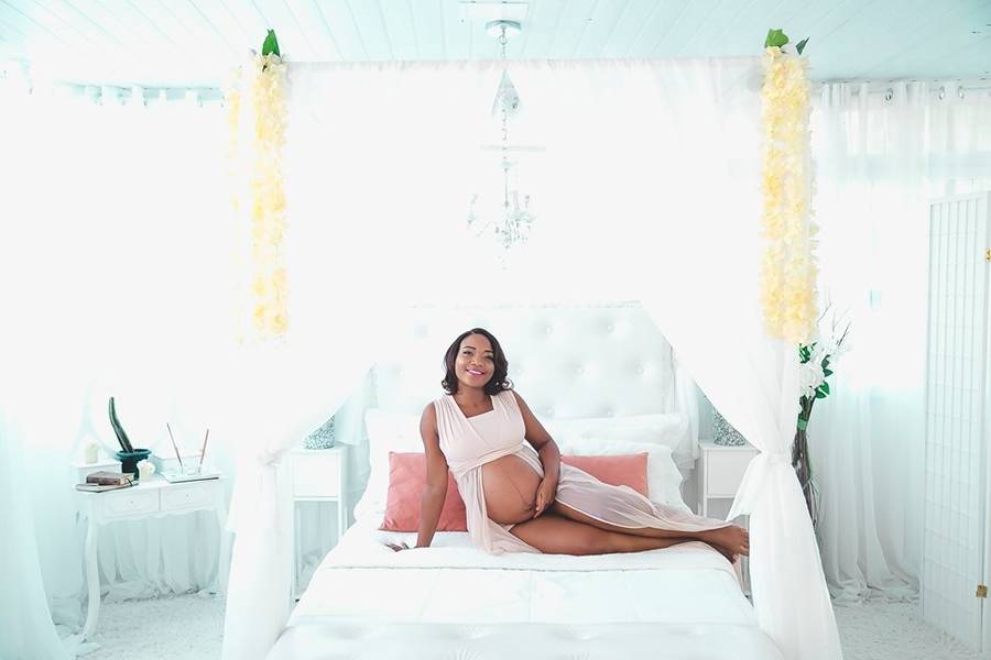 Gestante de Ensaio Gestante - Studio