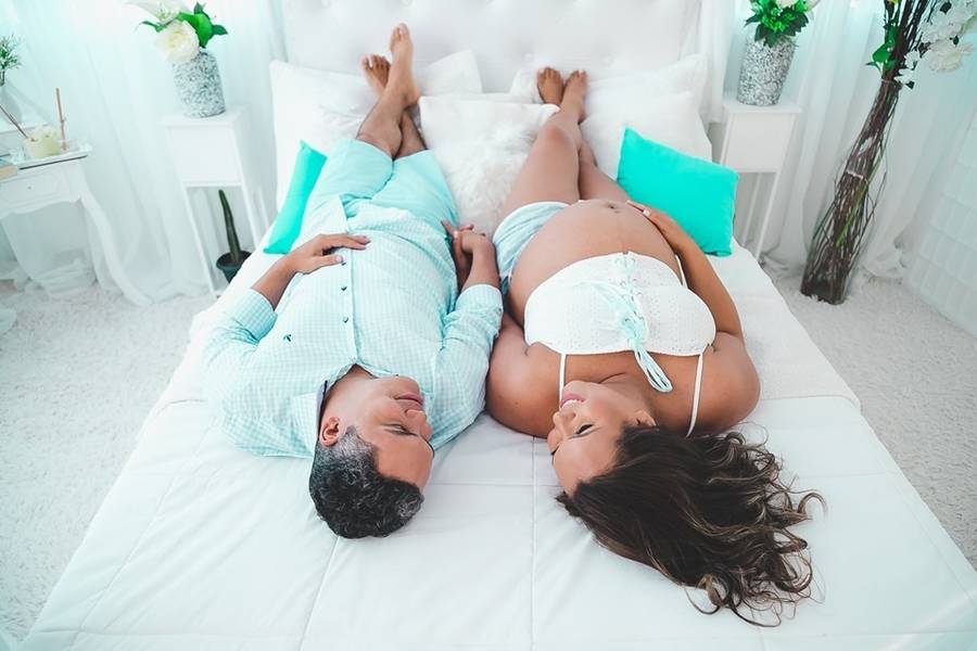 Gestante de Ensaio Gestante