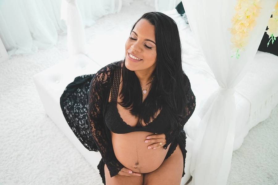 Gestante de Ensaio Gestante