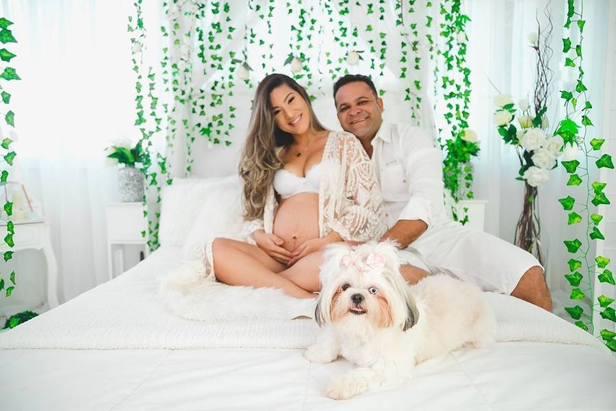 Gestante de Ensaio Gestante