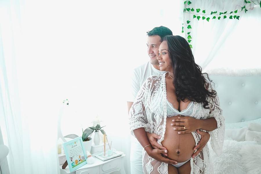 Gestante de Ensaio Gestante