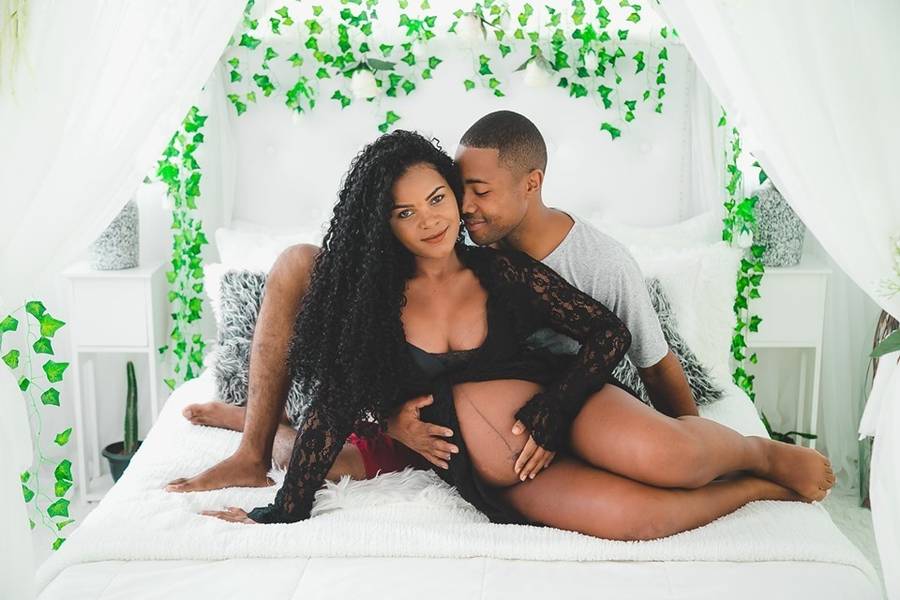 Gestante de Ensaio Gestante