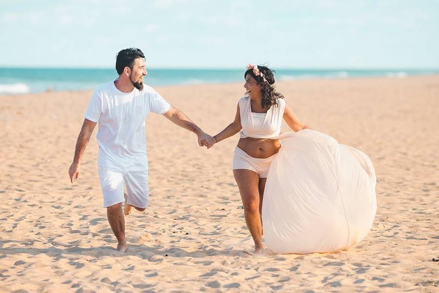 Gestante de Ensaio Gestante - Externo 