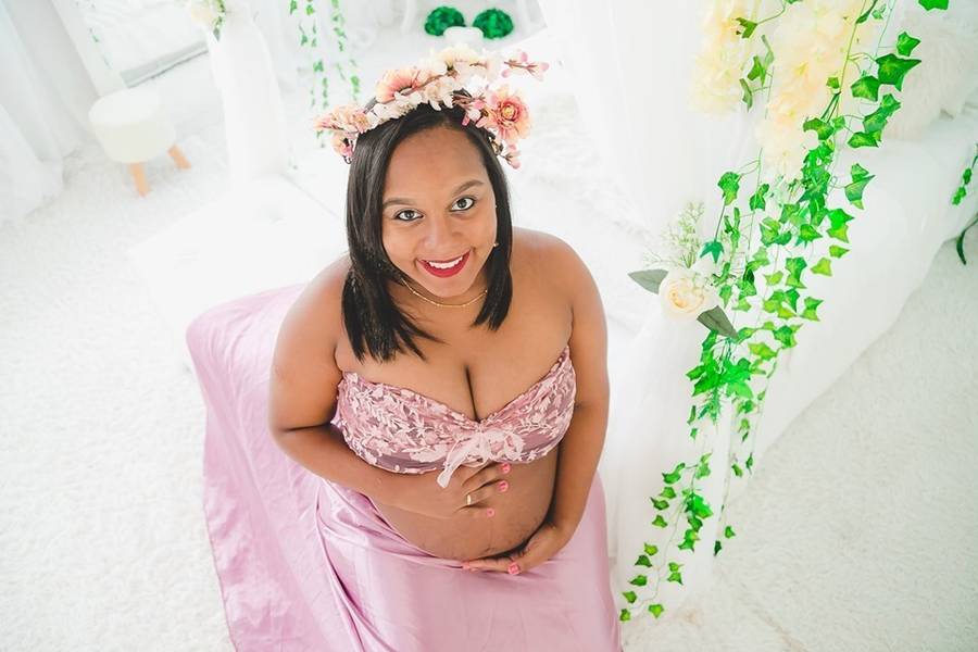 Gestante de Ensaio Gestante - Studio