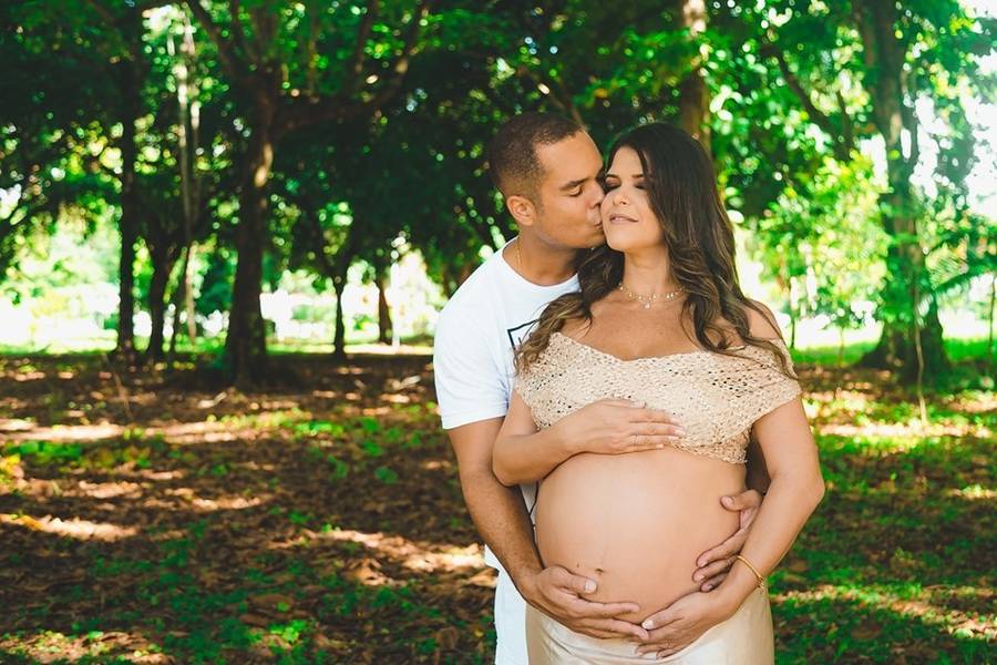 Gestante de Ensaio Gestante