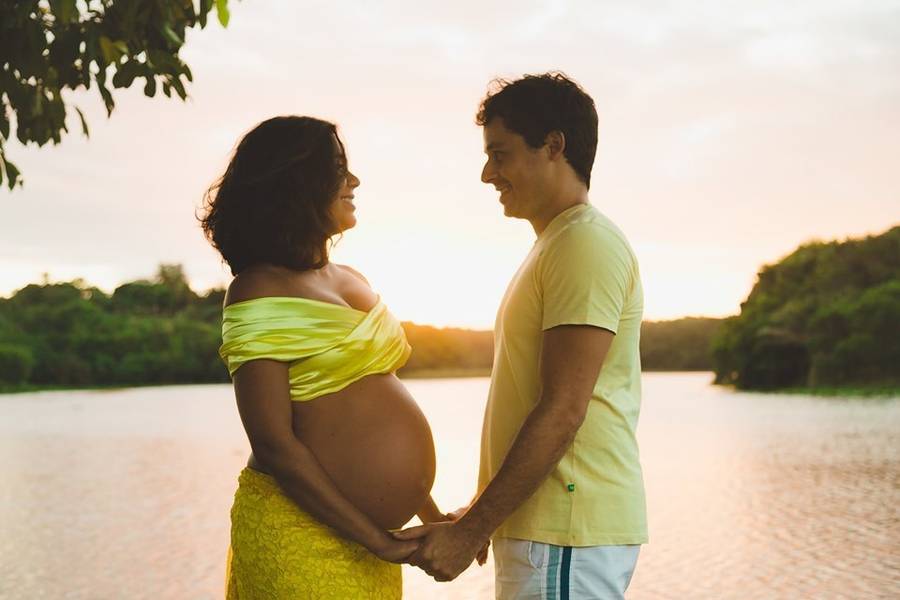 Gestante de Ensaio Gestante