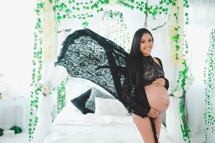 Gestante de Ensaio Gestante - Studio