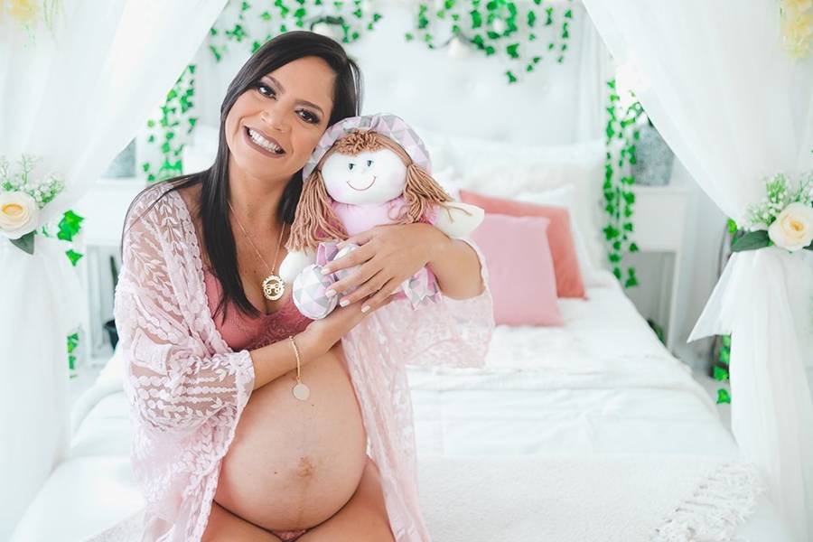 Gestante de Ensaio Gestante - Studio