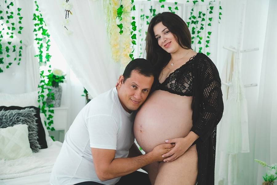 Gestante de Ensaio Gestante - Studio