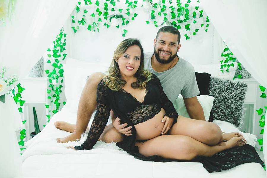 Gestante de Ensaio Gestante - Studio