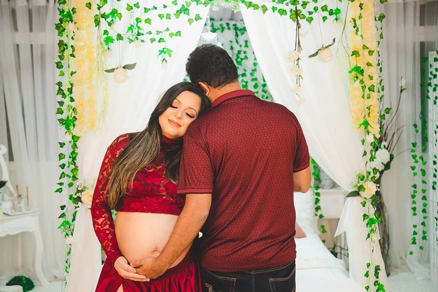 Gestante de Ensaio Gestante - Studio