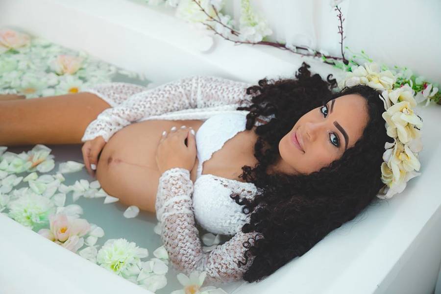 Gestante de Ensaio Gestante- Milk