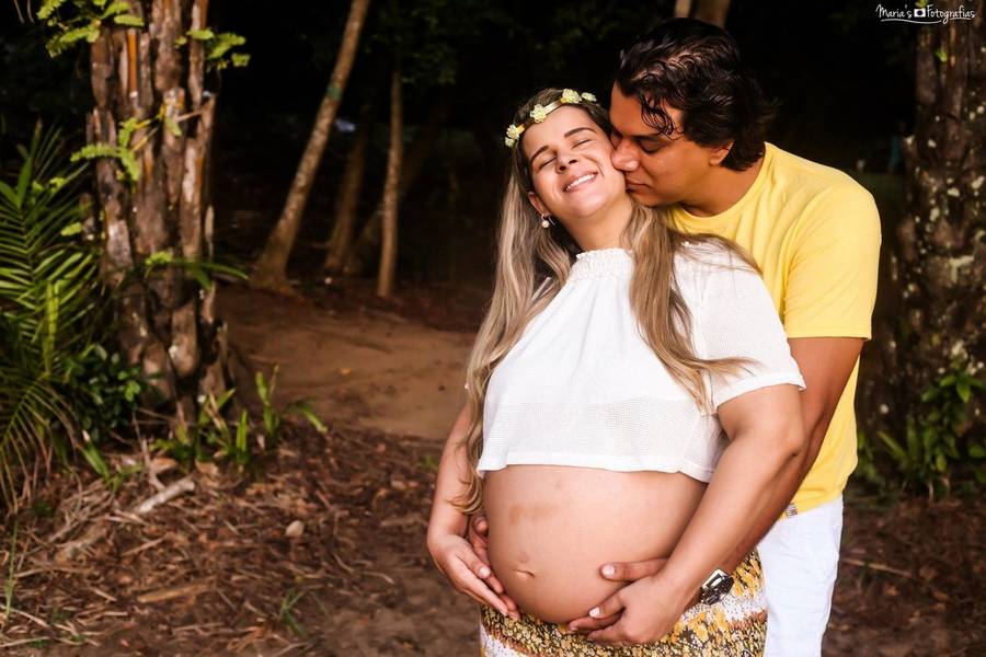 Gestante de Ensaio Gestante