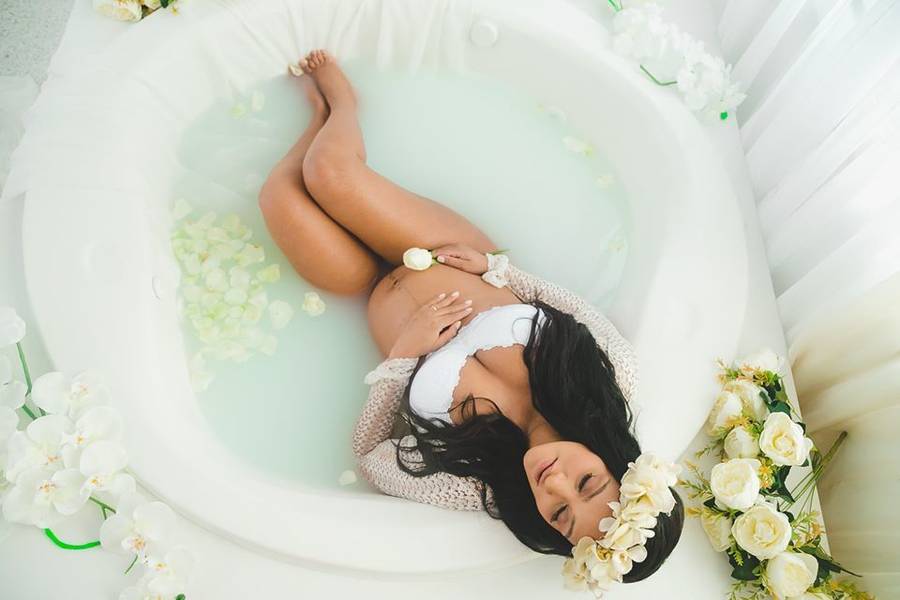 Gestante de ENSAIO GESTANTE MILK BATH